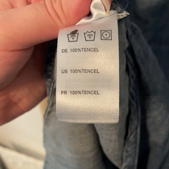 Articles of Society Tencel Denim Chambray Button - Picture 9 of 9